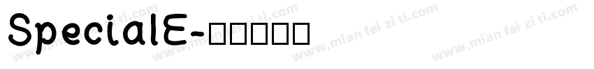 SpecialE字体转换