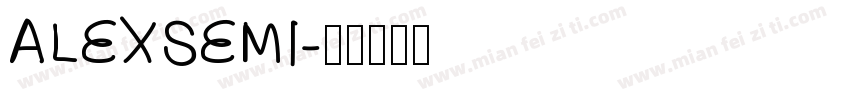 ALEXSEMI字体转换