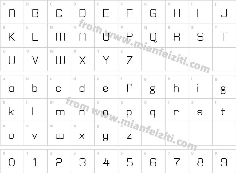 ElgethyEstBold-L8O3字体字体映射图