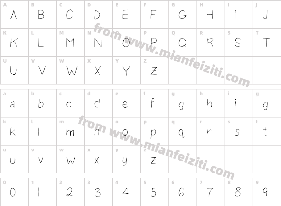 SaltRegular-0o4P字体字体映射图