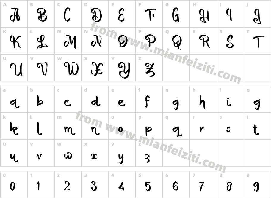 BerlebaranOnline-8MxB2字体字体映射图