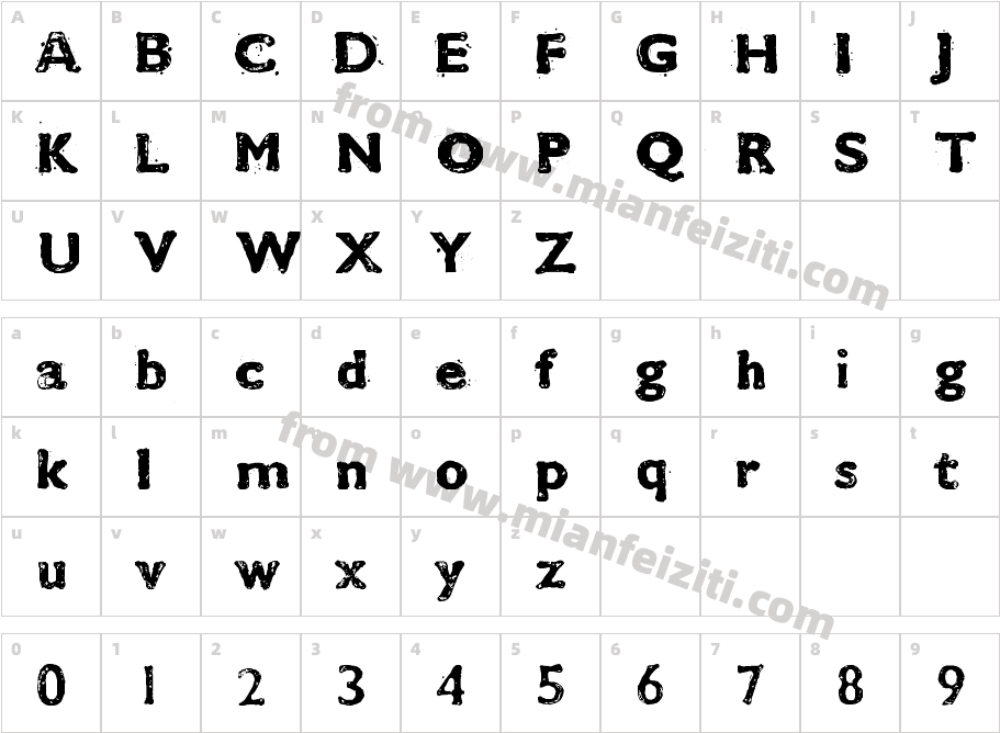 fz-wencang-018字体字体映射图