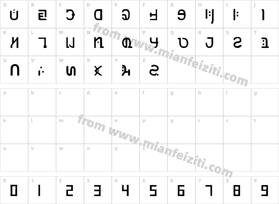 new teyvat提瓦特字体字体映射图