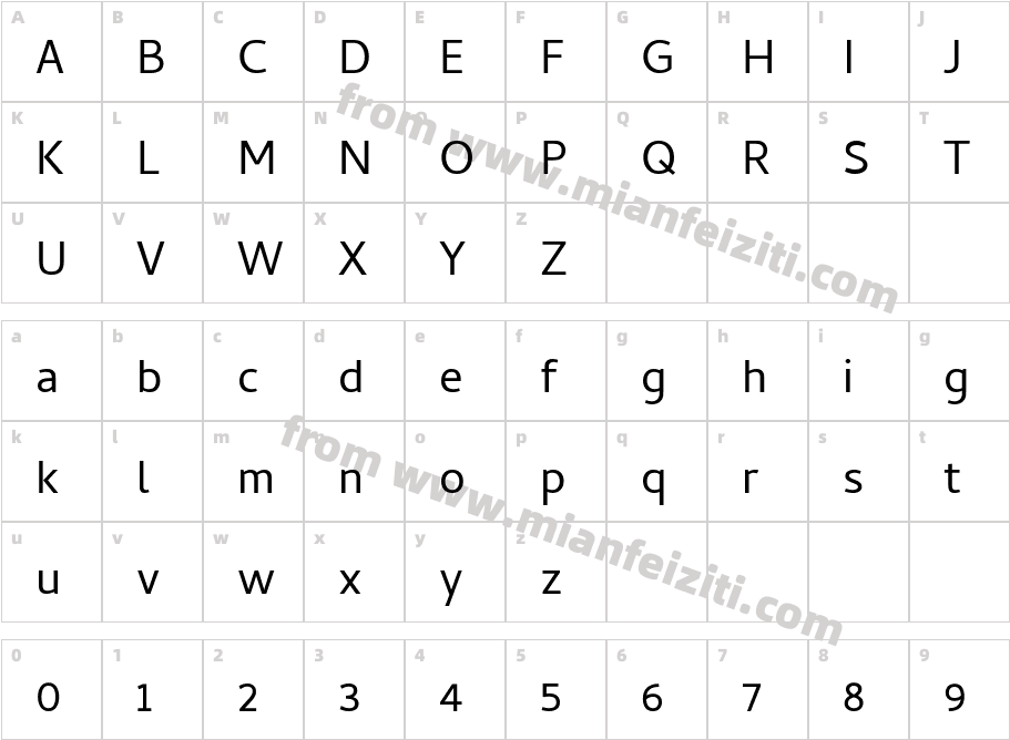 Cambay Devanagari  Regular字体字体映射图