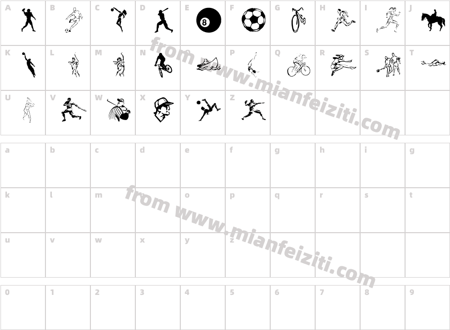 LP-Sports-2字体字体映射图